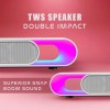 Boom X Pro 16W Party Speaker with Upto 8Hr Music, Clear Sound, Multi-Compatibility - Just White
