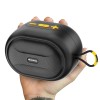 Dubstep Pop 1210 Portable Bluetooth Speaker | 12W Loud Sound, Deep Bass with XBASS, 16 Hrs Playtime (Black)