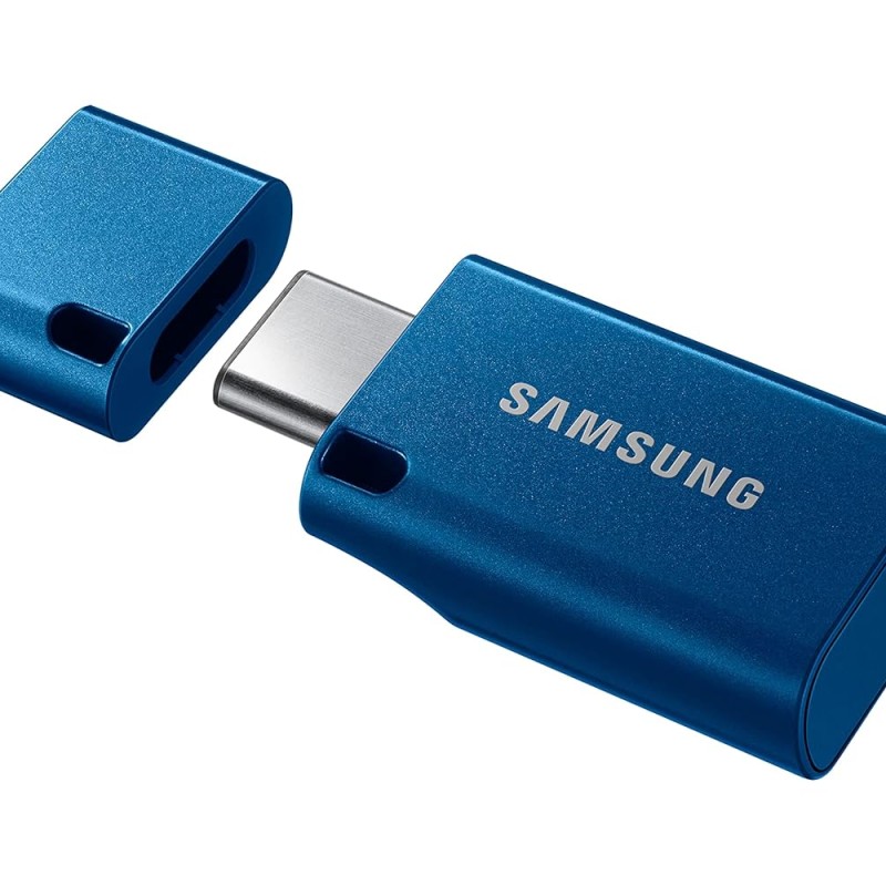 SAMSUNG Type-C™ USB Flash Drive, 128GB, Transfers 4GB Files in 11 Secs w/Up to 400MB/s 3.13 Read Speed 2022,Blue