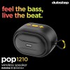 Dubstep Pop 1210 Portable Bluetooth Speaker | 12W Loud Sound, Deep Bass with XBASS, 16 Hrs Playtime (Black)