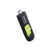 ADATA UC300 Type-C 256GB USB Flash Drive Upto 100MB/s Pendrive Black/Green - ACHO-UC300