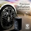 AGARO Atom Cordless Tyre Inflator, 150 PSI, 4500mAh Battery, Auto Shut-Off, Digital Display, LED Light, USB-C Charging, 12V DC Output, for Cars