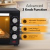 AGARO Marvel Oven Toaster Griller, 25 Litres, Motorised Rotisserie, Adjustable Temperature, 5 Heating Modes (Black)