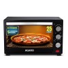 AGARO Marvel Oven Toaster Griller, 25 Litres, Motorised Rotisserie, Adjustable Temperature, 5 Heating Modes (Black)