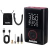 AGARO Regal New Portable Tyre Inflator for Cars & Bikes, 18L/min of Airflow, Upto 150 PSI, 4000 mAh (2 * 2000) Batteries