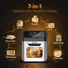 AGARO Regency Air Fryer For Home, 12L, Family Rotisserie Oven, 1800W, 9 Preset Menu, Electric Air Fryer Silver.
