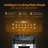AGARO Regency Air Fryer For Home, 12L, Family Rotisserie Oven, 1800W, 9 Preset Menu, Electric Air Fryer Silver.