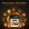 AGARO Regency Air Fryer For Home, 12L, Family Rotisserie Oven, 1800W, 9 Preset Menu, Electric Air Fryer Silver.