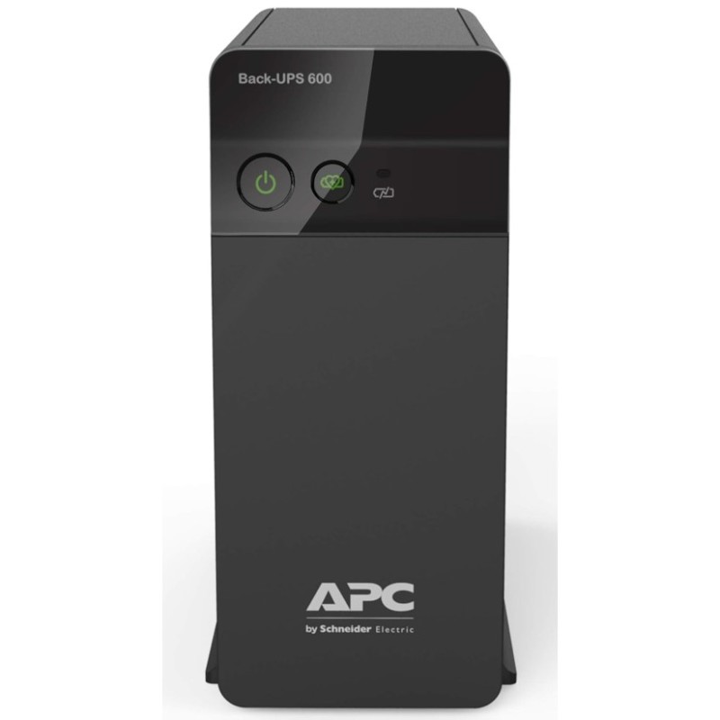 APC Back-UPS BX600C-IN 600VA / 360W UPS | Backup for WiFi Router, Desktop PC & CCTV | 3 Power Backup Outlets