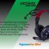 ARDVARK AVHS1009 Gaming Headset for PS5, PS4, Xbox One, Switch, PC with Noise Cancelling Mic, – Black