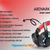 ARDVARK AVHS1009 Gaming Headset for PS5, PS4, Xbox One, Switch, PC with Noise Cancelling Mic, – Black
