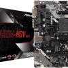 ASRock B450M-Hdv R4.0 Socket Am4/ AMD Promontory B450/ Ddr4/ Sata3&Usb3.1/ M.2/ A&Gbe/Microatx Motherboard