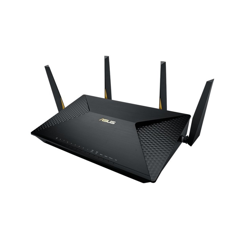 ASUS Brt-Ac828 Ac2600 Dual-Wan VPN Business WiFi Router Black