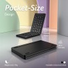 Acer MiniFold Foldable Bluetooth Keyboard, Ultra Portable 66-Key Wireless Keyboard, Bluetooth 5.0, Rechargeable Battery