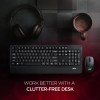 Acer PalmEase Wireless Keyboard & Mouse Combo with Palm Rest | 2.4GHz, 1600 DPI, Co-Pilot Key, Rupee ₹ Symbol Black