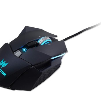 Acer Predator Cestus 510 RGB Gaming Mouse – Dual Omron Switches, Customizable, Macro Keys, On Board Memory and Programmable Buttons