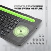 Acer SwiftConnect Multi-Device Wireless Rechargeable Keyboard with Cradle & Touchpad Works with Windows, Mac, Laptop, Desktop, Tablet, Smartphone, Notebook