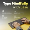 Acer ZenKeys Duo Wireless Keyboard & Mouse Combo | 2.4 GHz + Bluetooth | Rechargeable 500 mAh Type-C | 99-Key Silent Keyboard