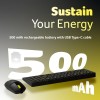 Acer ZenKeys Duo Wireless Keyboard & Mouse Combo | 2.4 GHz + Bluetooth | Rechargeable 500 mAh Type-C | 99-Key Silent Keyboard
