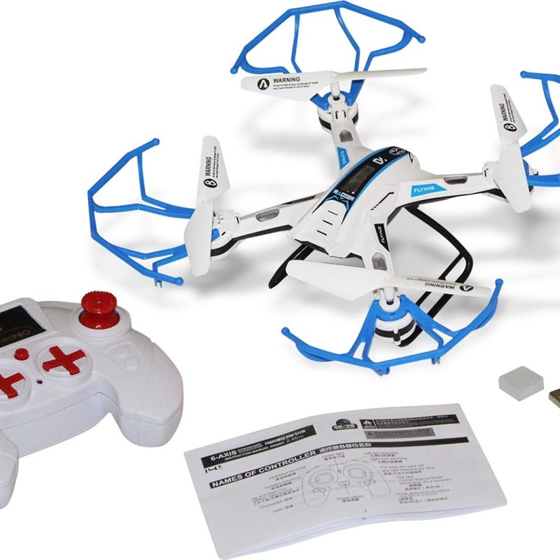 Akshat Sky Phantom King CH085 6 AXIS GYRO System Quadcopter 2.4GHz (Blue, White)