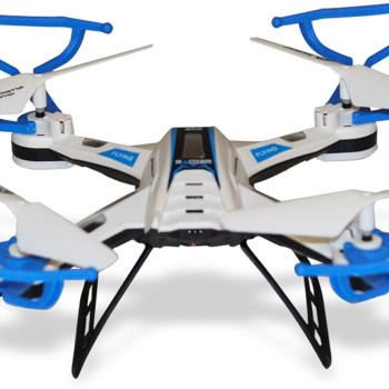 Akshat Sky Phantom King CH085 6 AXIS GYRO System Quadcopter 2.4GHz (Blue, White)