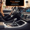 Amazon Basics 2 in 1 Bluetooth 5.0 Transmitter Receiver | 3.5mm Stereo Audio Adapter with Mic | Portable Design