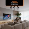 Amazon Basics 2 in 1 Bluetooth 5.0 Transmitter Receiver | 3.5mm Stereo Audio Adapter with Mic | Portable Design