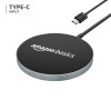 Amazon Basics Magnetic Wireless Charger | 15W Fast Charging Circular Pad | Compatible with iPhone