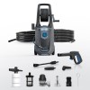 Amazon Basics Pressure Washer 2000W, 160 Bar, 7 L/min Flow Rate, 10M Hose, 5M Power Cord, Auto Stop, Copper Winding Motor