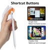 Amazon Basics Stylus Pen for iPad with Magnetic Wireless Charging, Palm Rejection, Apple Pencil (White)