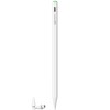 Amazon Basics Stylus Pen for iPad with Magnetic Wireless Charging, Palm Rejection, Apple Pencil (White)
