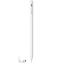 Amazon Basics Stylus Pen for iPad with Magnetic Wireless Charging, Palm Rejection, Apple Pencil (White)