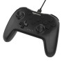 Amazon Basics USB Gamepad with Turbo Mode | Dual Vibration | PS3 & PC Support | X Input & Direct Input || Black