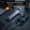 Amazon Basics USB hub 3.0 for Type-c Port,8 in 1 Adapter for pc Accessories with USB-C 4K HDMI