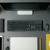 Amazon Basics Wireless Keyboard and Mouse Set | 1000 DPI Mouse | 12 Function Keys | Compatible with Mac and Windows (Black)
