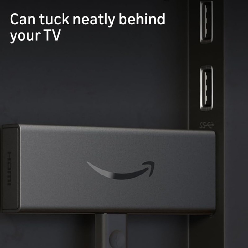 Amazon Fire TV Stick HD, Alexa Voice Remote with TV power & volume controls, full HD streaming device
