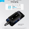 Anker Portable Charger,10,000mAh 30W Power Bank,USB-C in & Out Fast Charging Battery Black