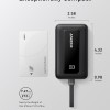 Anker Portable Charger,10,000mAh 30W Power Bank,USB-C in & Out Fast Charging Battery Black