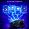 Ant Esports GM320 RGB Wired Gaming Mouse, 12800 DPI Optical Sensor, 8 Programmable Buttons with Rapid (Black)
