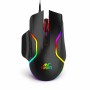 Ant Esports GM320 RGB Wired Gaming Mouse, 12800 DPI Optical Sensor, 8 Programmable Buttons with Rapid (Black)