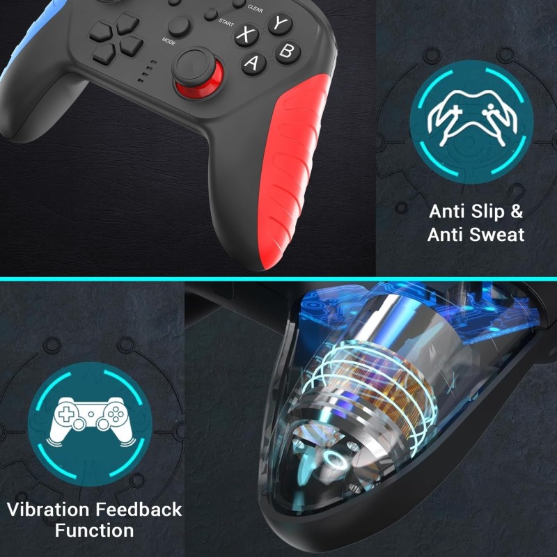 Ant Esports GP310 Wireless Game Controller for PC, PS3 Android TV Box & Mobile, 2.4GHz Wireless Gamepad