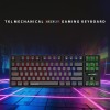 Ant Esports Gaming Keyboard MK1000 TKL Mechanical Multicolor LED Backlit Wired -Black with Outemu Blue Switch