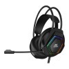 Ant Esports H560 Lightweight RGB Gaming Over Ear Wired Headphones with Mic|3.5MM Jack| Deep Bass| 40 MM Drivers | Compatible with PC/ PS4 / Xbox One/Nintendo/Mobile (Black)