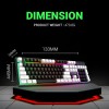 Ant Esports KM1400 Pro Backlit Membrane Gaming Keyboard