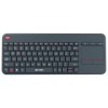 Ant Esports WK100 2in1 Wireless/Bluetooth Keyboard with Built In Touchpad-Wireless TV Keyboard Black