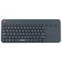 Ant Esports WK100 2in1 Wireless/Bluetooth Keyboard with Built In Touchpad-Wireless TV Keyboard Black