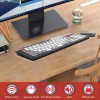 Ant Esports WKM22 Wireless Keyboard and Mouse with Phone Holder USB A & Type C Receiver, Keyboard and Mouse for Windows, Mac, MacBook/Air/Pro Computer – Grey