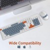 Ant Master 30 Pro Wireless Combo Keyboard & Mouse Set |104-Key Membrane Keyboard |Adjustable DPI Upto 1600 Mouse White Grey