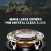 Ant Value H110 Computer 3.5Mm Wired Crystal Sound On Ear Headphone with Microphone Noise Cancelling