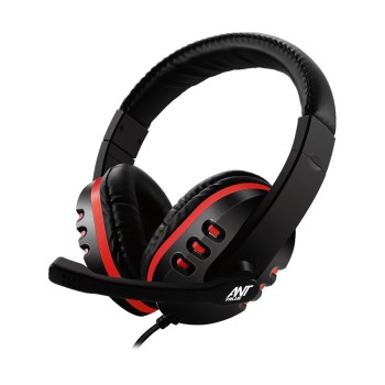 Ant Value H110 Computer 3.5Mm Wired Crystal Sound On Ear Headphone with Microphone Noise Cancelling